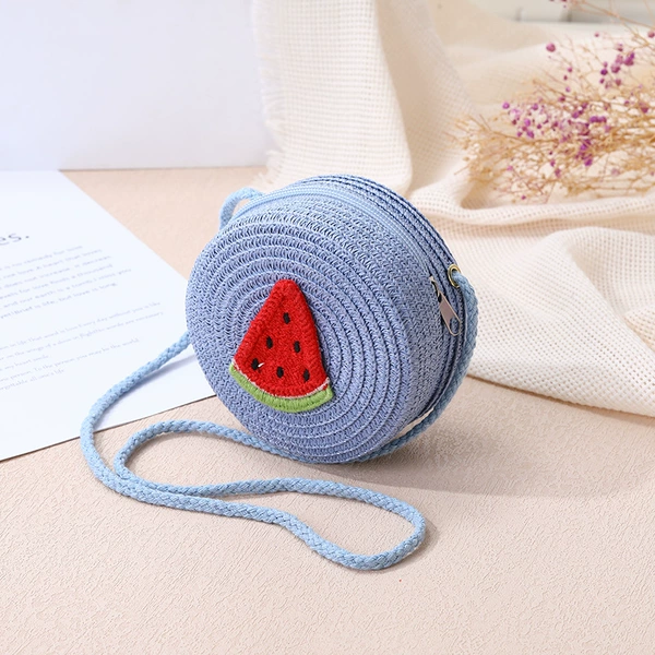 Sky blue watermelon buns