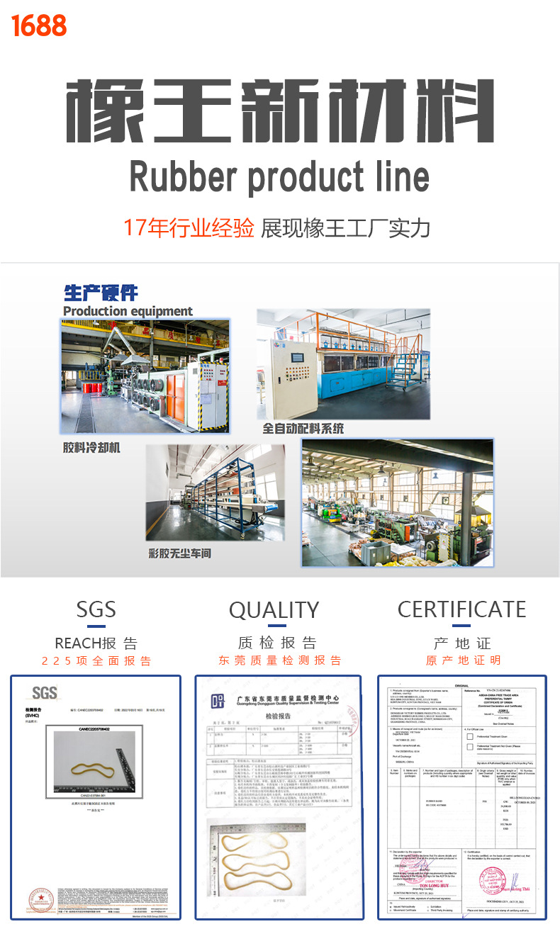 橡皮筋透明高弹力无卤TPR橡皮套包装用耐高温TPU一次性牛皮筋批发详情1
