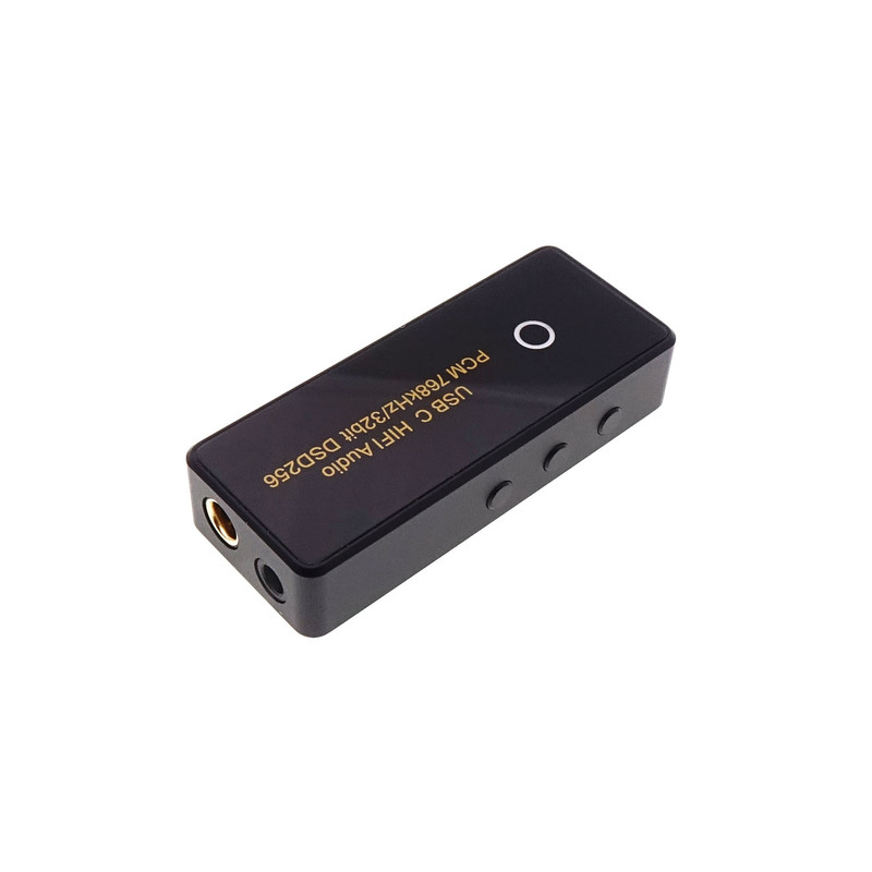 High-Fidelity Hifi Audio Decoder Dac Headphone Amplifier Sound Card Mobile Phone Typec Headphone Small Tail Dual-Core Cs43198