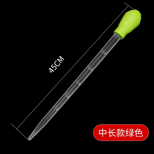 Green long straw