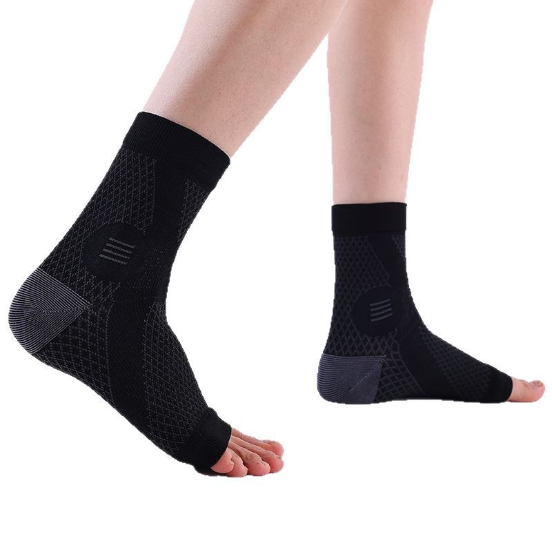 240N crossover sleeve calcetines de presión de tobillo de sarga de transporte de Amazon