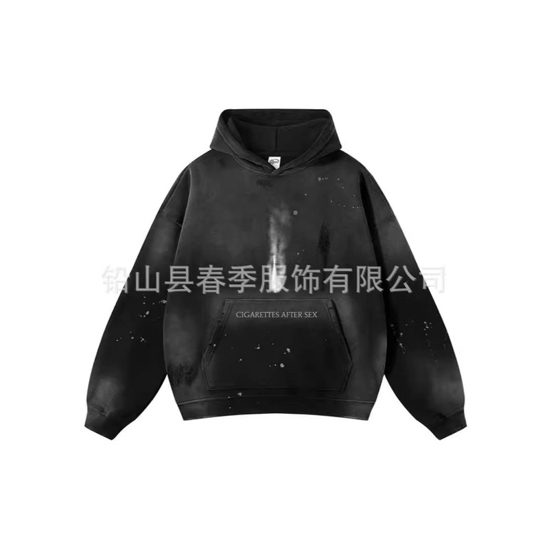 High Street Kanye Kanye Splash Ink Wash Destruction Thickeneded Hoodie Ins Gradient Design Trendy Cool Sweatshirt for Men and Women High Street Kanye Kanye Splash Ink Wash Destruction Thickeneded Hoodie Ins Gradient Design Trendy Cool Sweatshirt for Men and Women