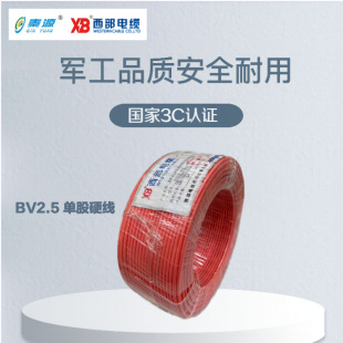 ��Դ�� BV 450/750V 1*2.5mm&sup2;������ϩ�^��늾� 100��/��