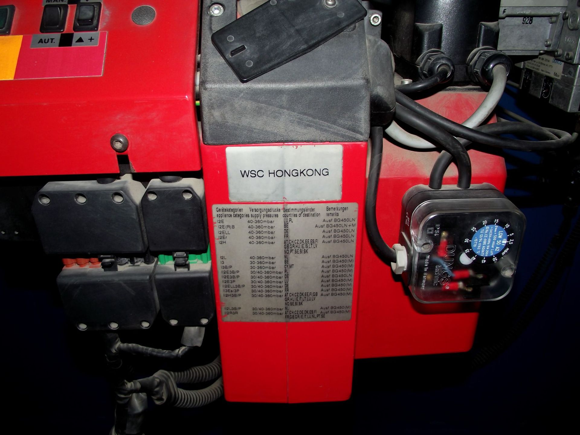 【实物】BG450-2燃烧机瑞典百通Bentone