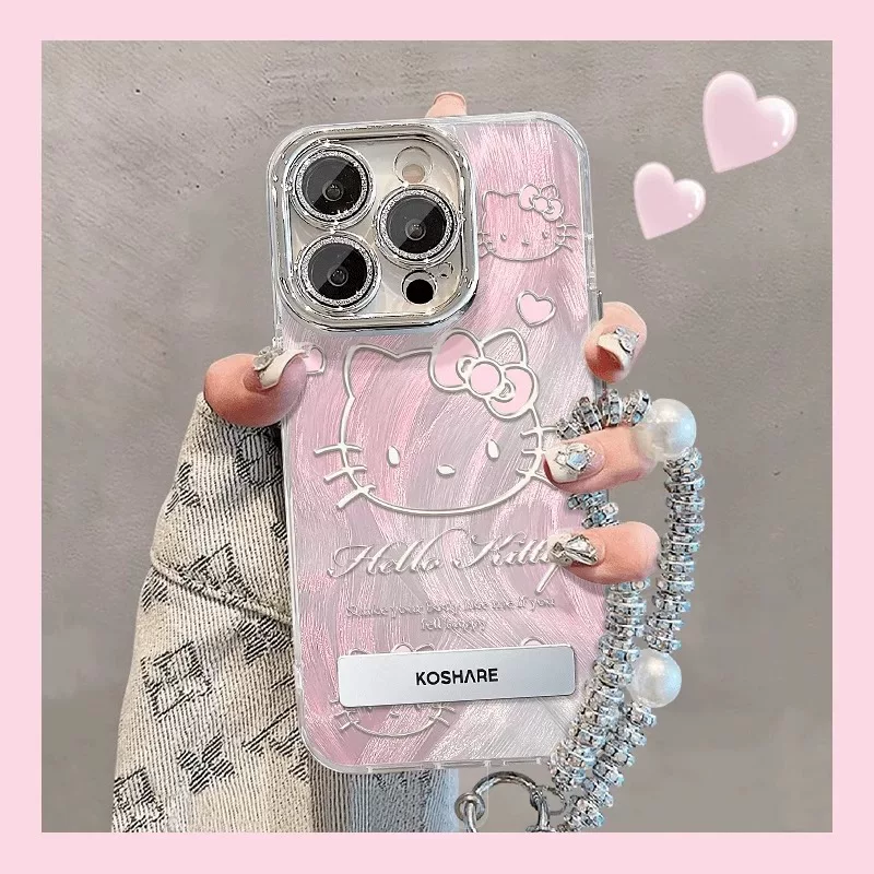 Apple, hello kitty, совместимый iPhone 15, чехол для телефона, 15promax, iphone, 14plus