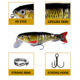 Sinking Hard Swimbaits Shallow Diving Jointed Swimbaits Fresh Water Bass Swimbait Tackle Gear