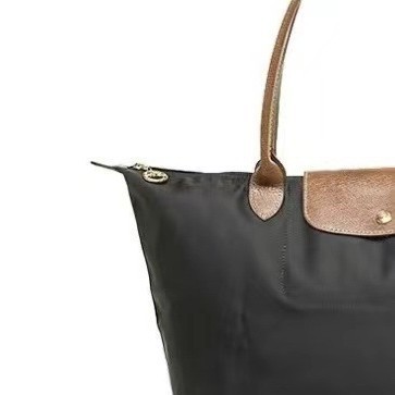 Original Quality Longchamp Nylon Tote Bag for Women, Foldable Dumpling Bag, Large Capacity Shoulder Bag, Lightweight