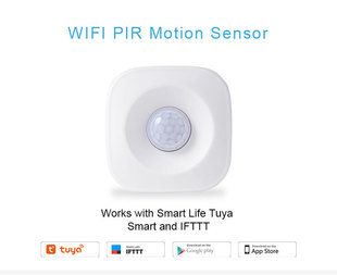Граффити tuya WIIFI человека инфракрасный детектор wifi pir motion sensor Alexa