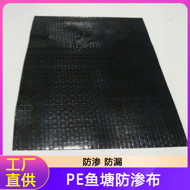 PE防渗布 鱼塘虾塘养殖防渗膜 顶棚布抗老化水池膜全新PE料土工膜