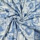 Printed Wash Denim Fabric Classic Cashew 10 oz Twill Casual Fashion Clothing Coat Bag Shoe Material