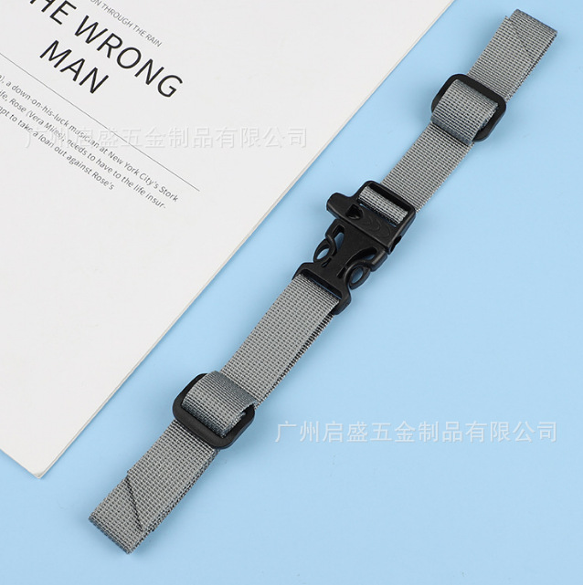 2cm de ancho mochila correa de hombro hebilla fija antideslizante cinturón de pecho mochila escolar cinturón de pecho para niños adultos accesorios de bolsa