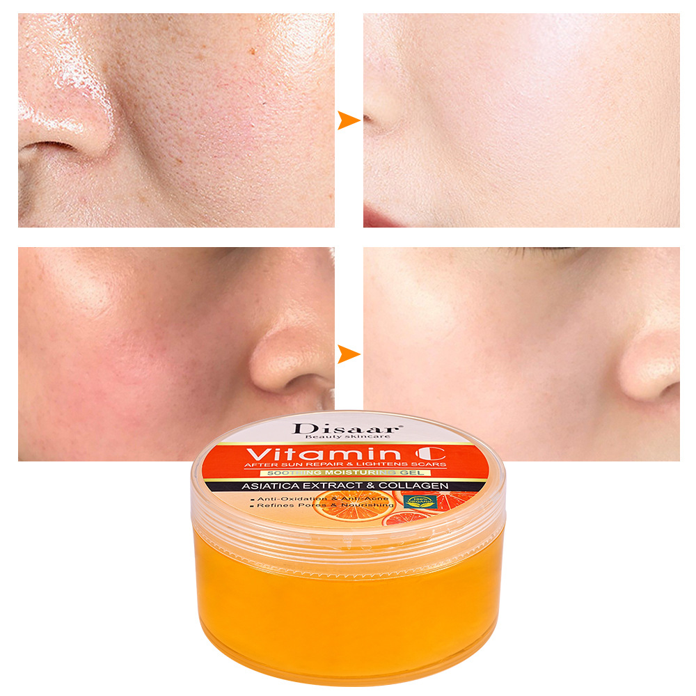 Vitamin C DISAAR Aloe gel Moisturizing&Brightening Bone Gum face cream VC Gel V_voghion.com