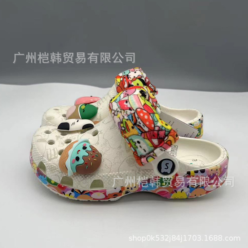 Shrek Superman zapatos de verano para niños zapatillas antideslizantes zapatillas de cabeza de niño gran playa image 8