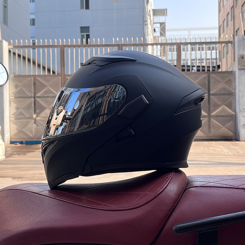 JIEKAI 3C certificado casco de motocicleta para hombres y mujeres casco completo de motocicleta casco de exposición Bluetooth casco de coche eléctrico