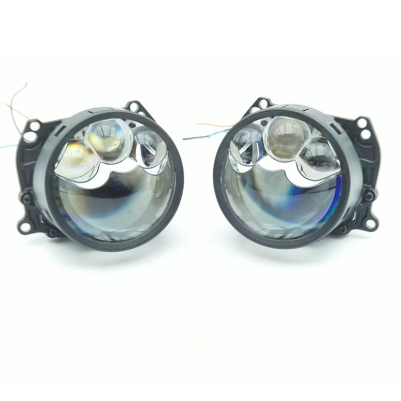 Nuevo X3 sin pérdidas tres vehículos directos LED lente de doble luz actualización sin pérdidas