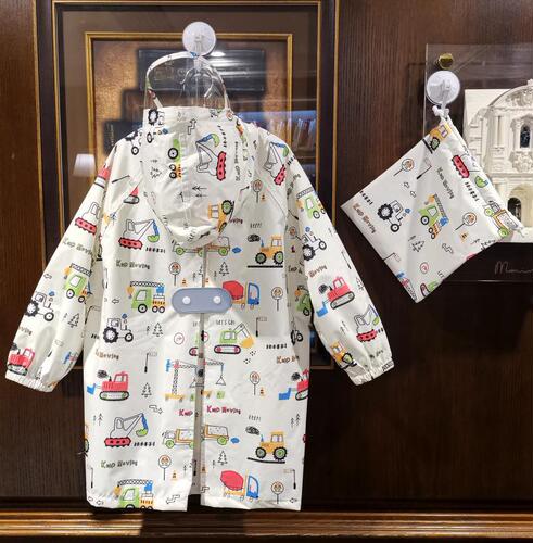BG54 wholesale new  Japanese style light and quick-drying breathable children's raincoat men's and women's kindergarten waterproof poncho primary school