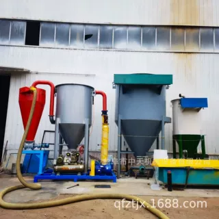 石墨粉气力输送机 超细粉体密闭输送设备 真空气力吸料机