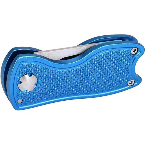 Aluminum Handle Folding Golf Tee Holder Golf Accessories Tool Stainless Steel Golf Tee Mini