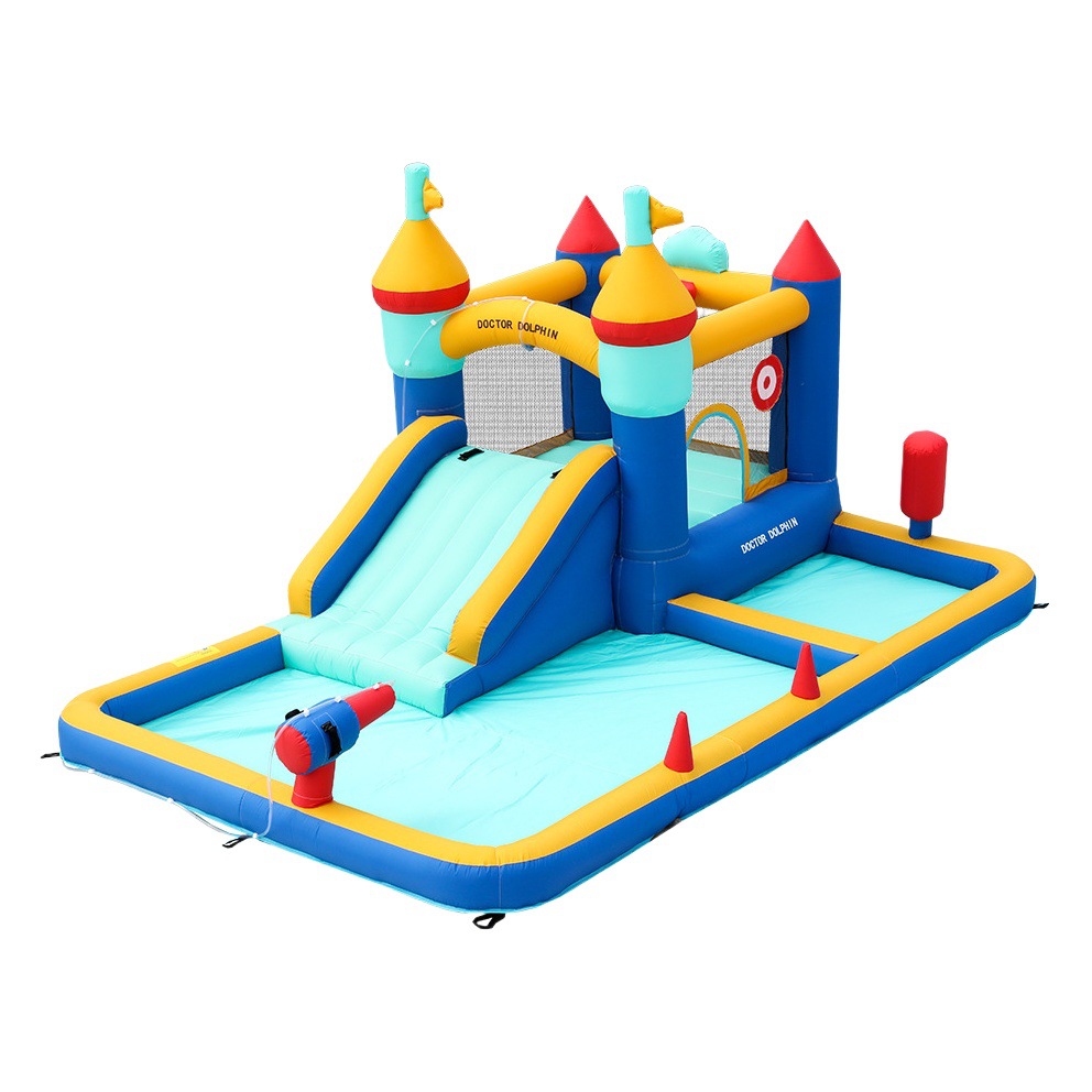 Doctor Dolphin | Niños castillo inflable pequeño hogar niños pequeño paraíso hogar castillo inflable niños hogar