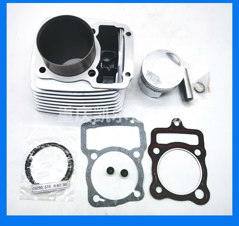 Source Manufacturer Cg250 Cylinder Kit Motorcycle Engine Cylinder Suitable for 67mm Cylinder Liner Cylinder Block Assembly