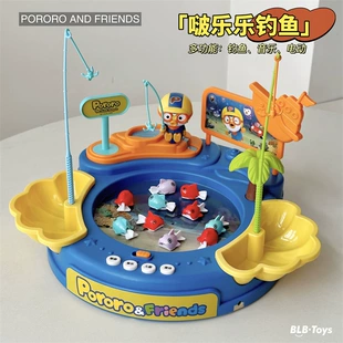 Детская рыбалка 2 в 1 Pororo развивающая для всей семьи