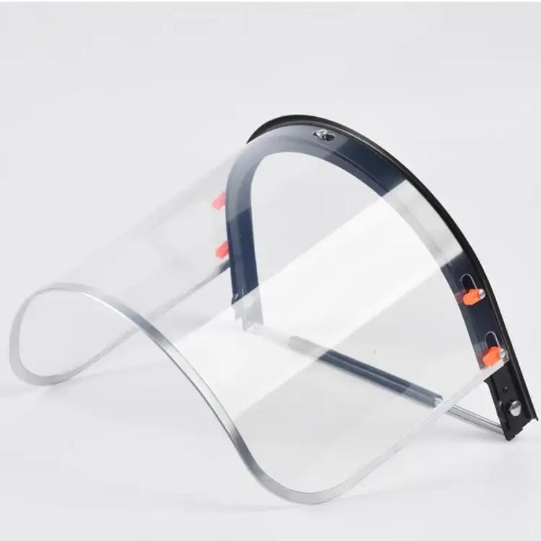 淘盾防护面屏套装1403电焊防护罩安全帽透明全脸面部头盔面屏一套