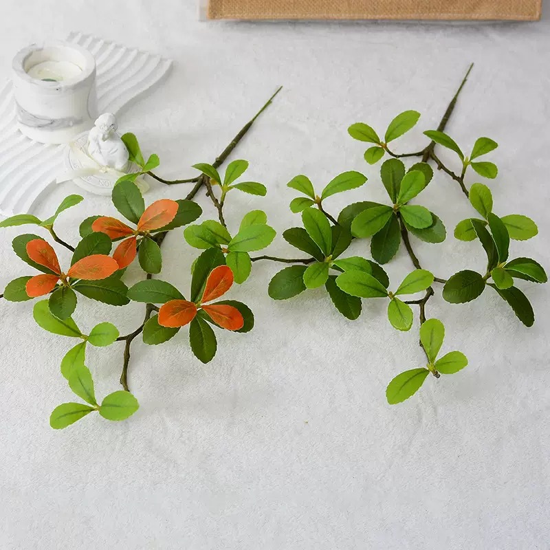 仿真马醉木叶海岛春花仿真绿植造景北欧家居客厅高档植物装饰摆件