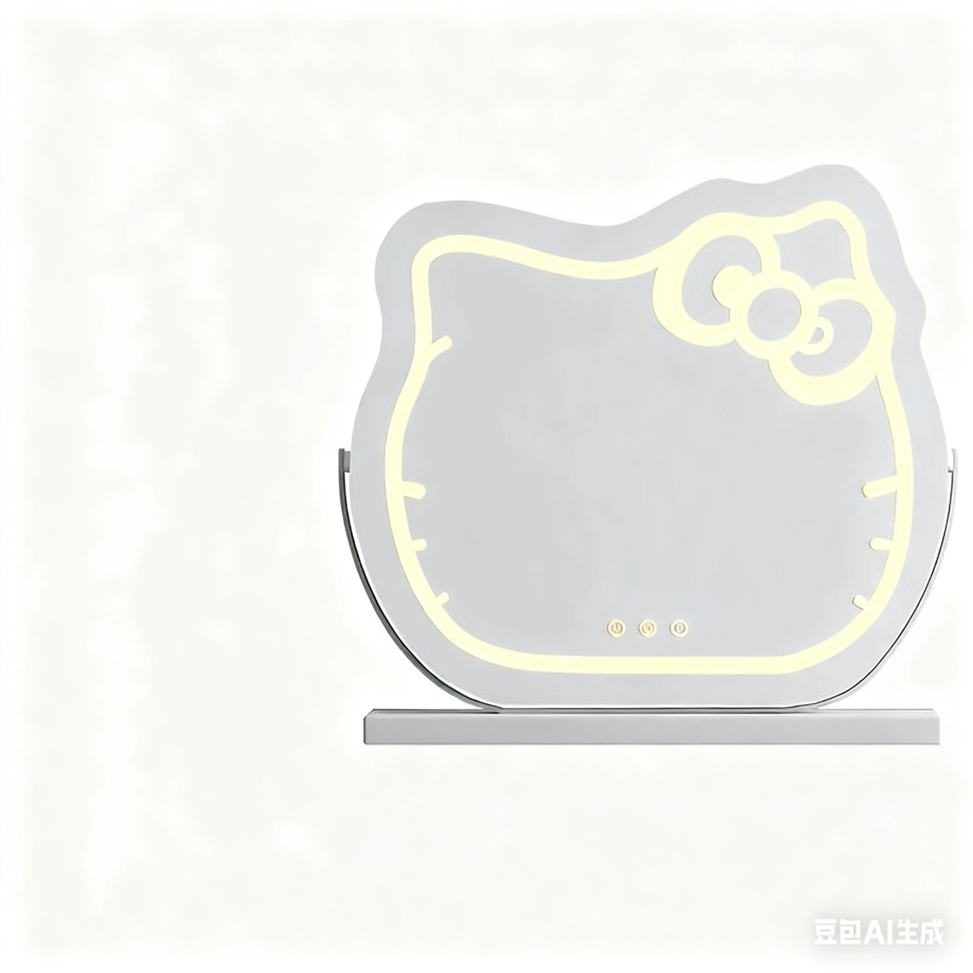 Hello Kitty, настольное умное зеркало со светом для спальни, интернет-знаменитость, эффект зеркала