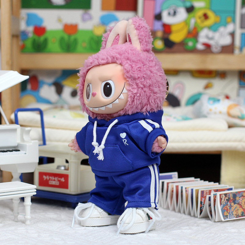 洋服のみ】ラブブベビー服 17cm ラブブ服世代 新作ベビー服コレクション ハートビートマカロン|undefined