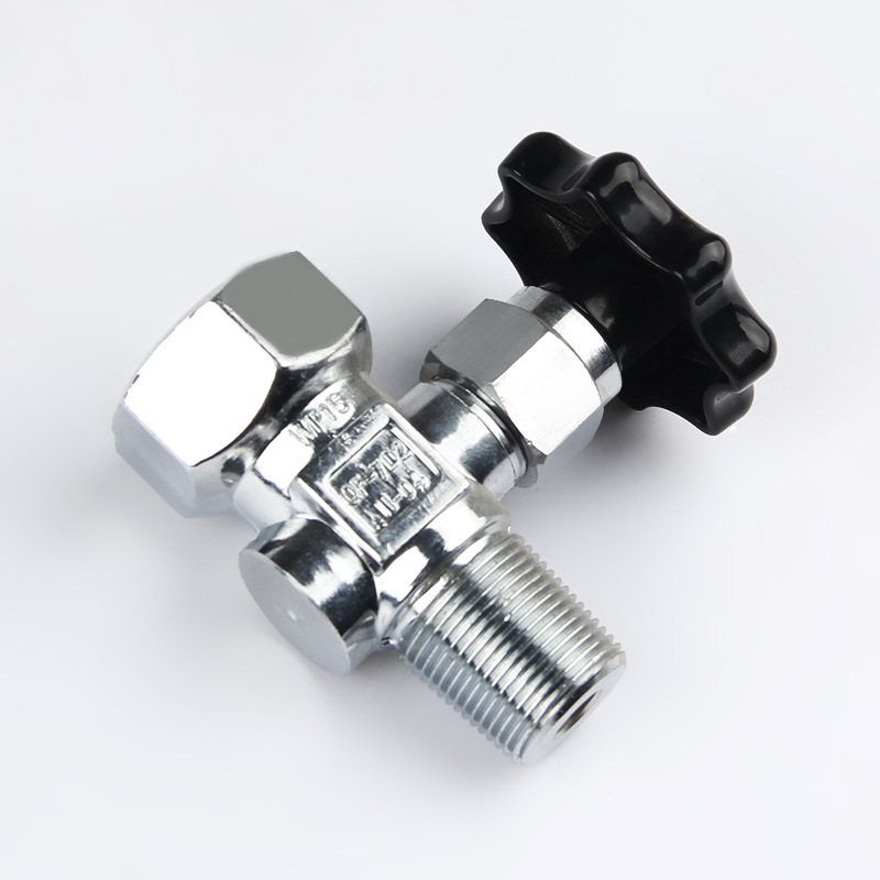 供应黄铜电镀钢瓶阀门 QF-7D2工业气瓶阀门