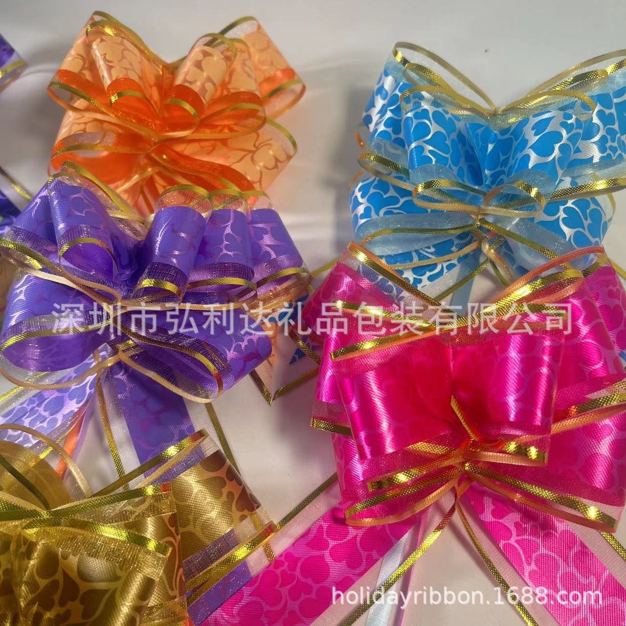 5cm3cm corazón de桃 de nieve de gran tamaño mariposa mano tira de flores decoración de la casa de bodas manija de automóvil de boda