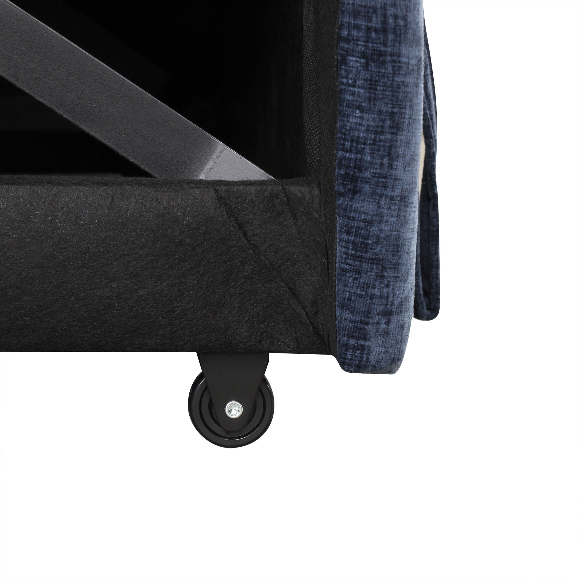 Sofá cama multifuncional de madera sólida plegable de almacenamiento de doble propósito pequeño tipo sala de estar desmontable sofá cama doble simple