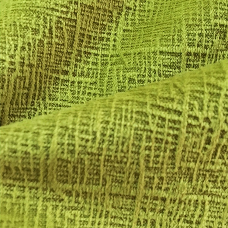 厂家在线迷宫格经编烂花 沙发面料