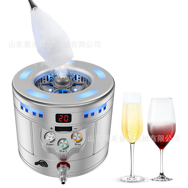 工厂直销便捷式干冰机小型干冰制造机 酒吧餐饮制造干冰杯烟雾|undefined