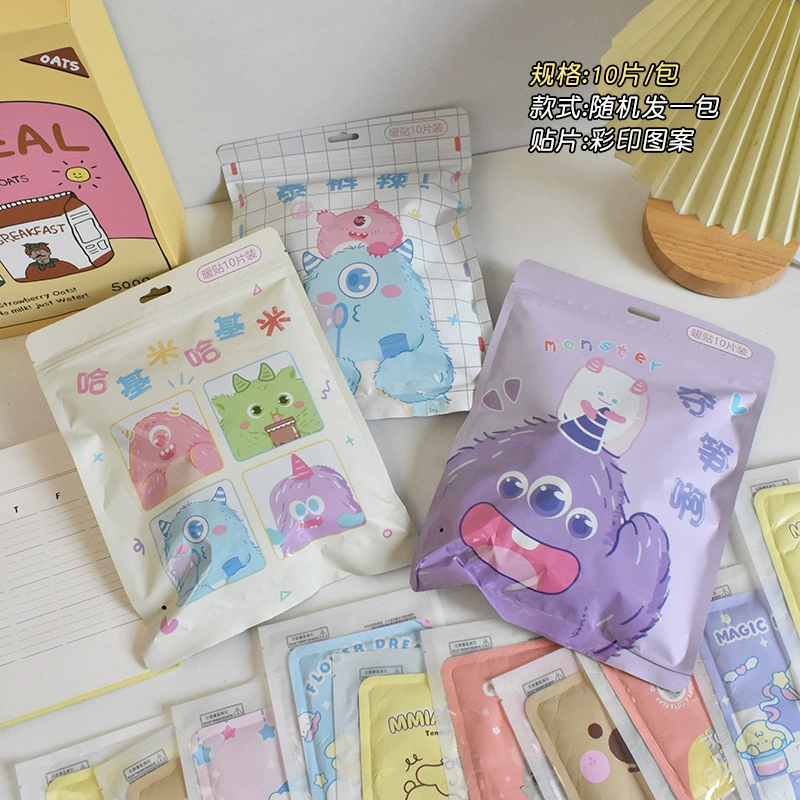 Cute children's cartoon warm stickers, winter keep warm sticker