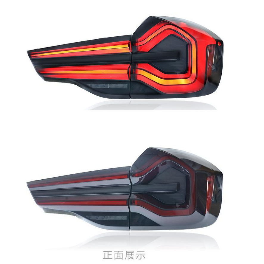 Aplicable a BMW X3 conjunto de luces traseras modificado LED freno de servicio dirección fluorescente 20 - 23