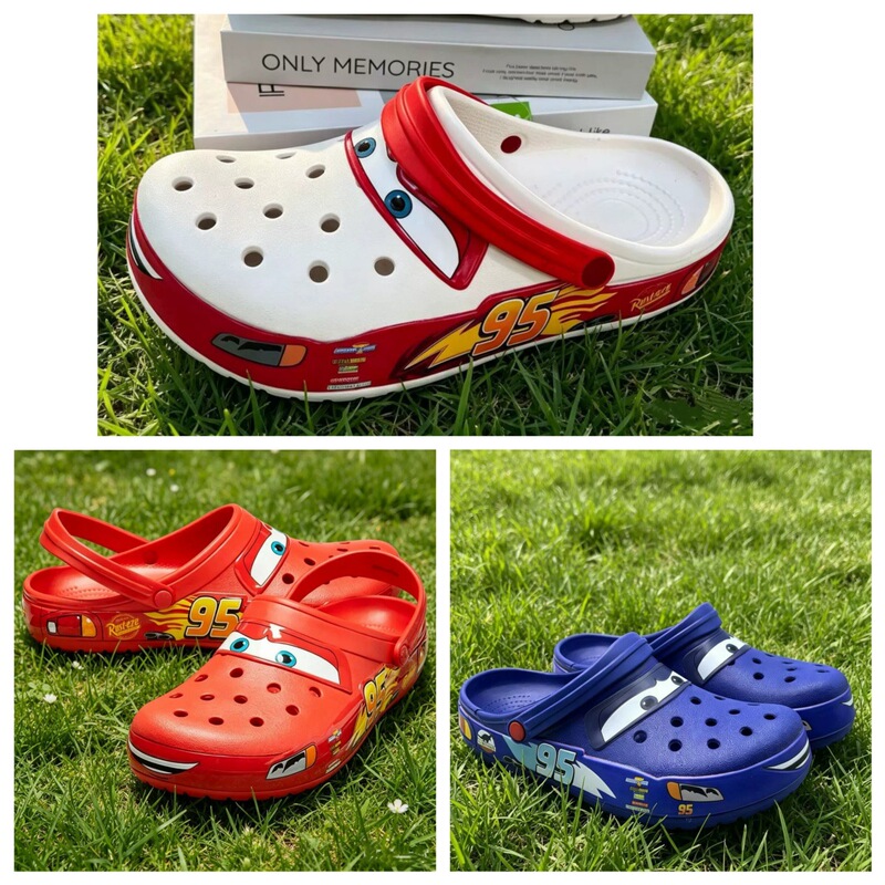 Summer Lightning Mcqueen Clogs, a Summer Fashion Essential for Kids, Stylish and Versatile Outdoor Breathable Sandals Summer Lightning Mcqueen Clogs, a Summer Fashion Essential for Kids, Stylish and Versatile Outdoor Breathable Sandals