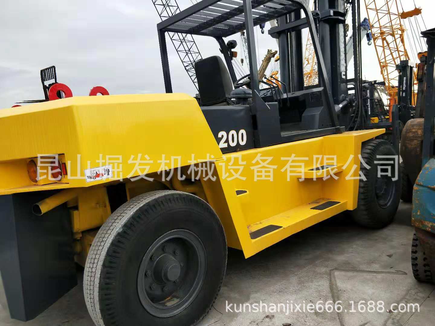 叉车合力杭州小松丰田1吨2吨3吨二手20t小松叉车出售