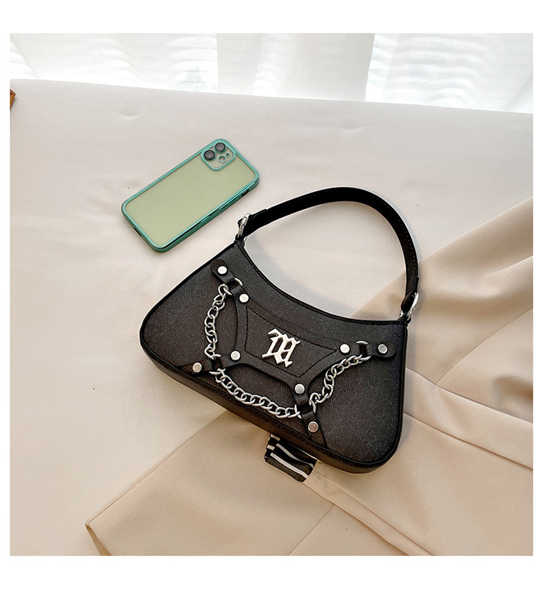 Women's Denim Shoulder Bag With Chain Strap For Trendy Fashionistas_voghion.com