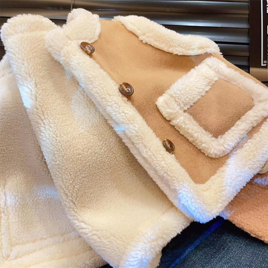 Chaleco redondo con estrella para niñas, chaleco sin mangas a la moda, chaqueta dulce estilo Chanel para bebé, otoño/invierno 2024.