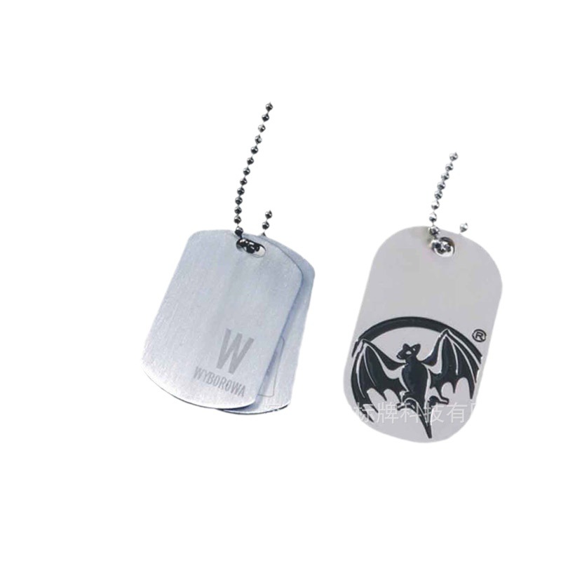 铝氧化狗牌不锈钢金属腐蚀压铸锌合金狗牌冲压身份标识牌铭牌标牌