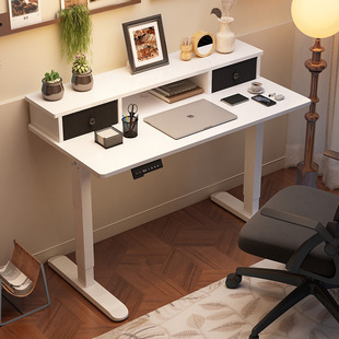 Electric Lift Table Single Motor Smart Computer Table E-Sports Table Home Office Desk Lift Table Leg Bookshelf