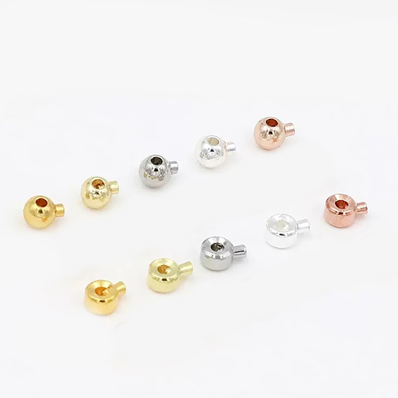 Pressure Cooker Positioning Buckle Necklace Buckle Wire Rope Fixed Buckle DIY Handmade Jewelry Necklace Bracelet Coil Buckle