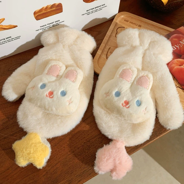 Rabbit, gloves