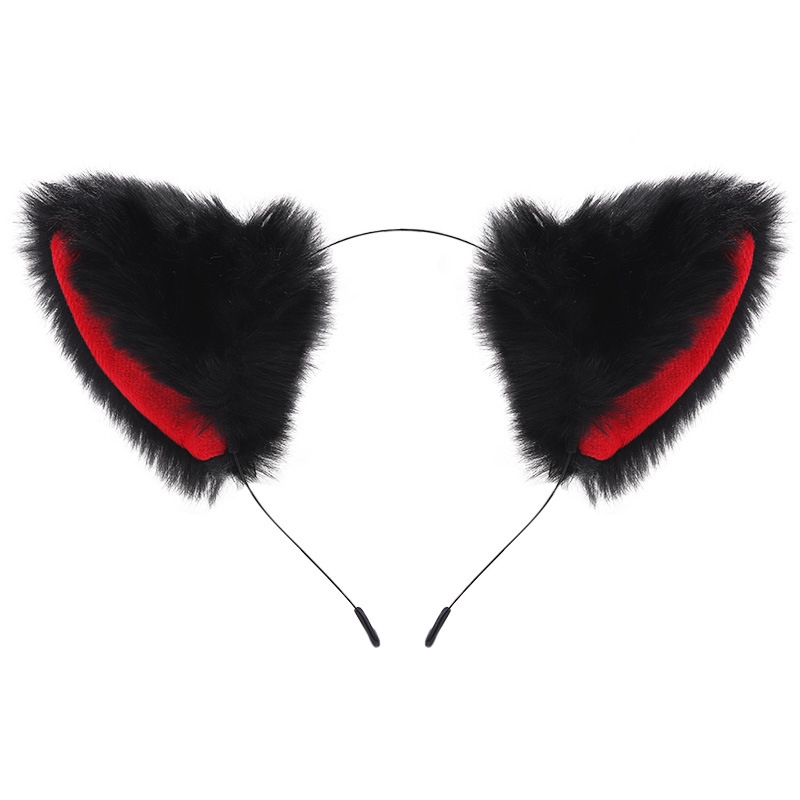 Amazon transfronteriza orejas de gato campana diadema Cos gato Niña Accesorios para el cabello accesorios de Navidad de Halloween tocado Accesorios