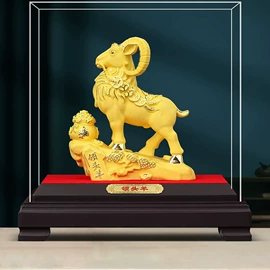 绒沙金工艺品;金属工艺品;镇宅摆件