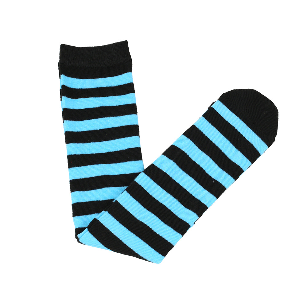 Gestreifte Kniestrümpfe Damen Damen Japanisch Harajuku Kreative COSPLAY Baumwolle Kalb Mid-Tube Socken Schwarz Weiß Rosa Weibliche Sox – Detail 10