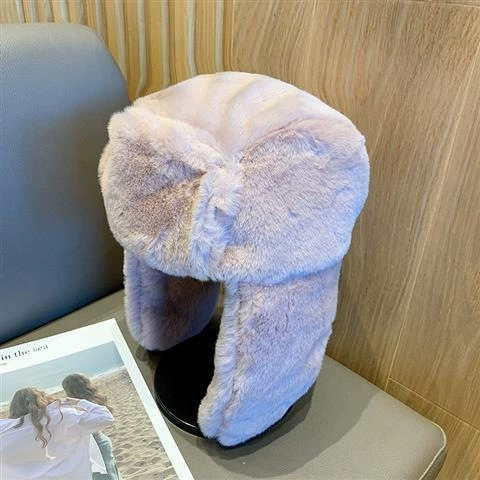 Демисезонная зимняя windproof теплоудерживающая милая шапка в корейском стиле, увеличенная толщина