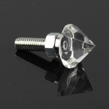 光纖吊頂水晶頭 滿天星尾燈 游輪裝飾燈頭 光源機水晶配件 螺絲款