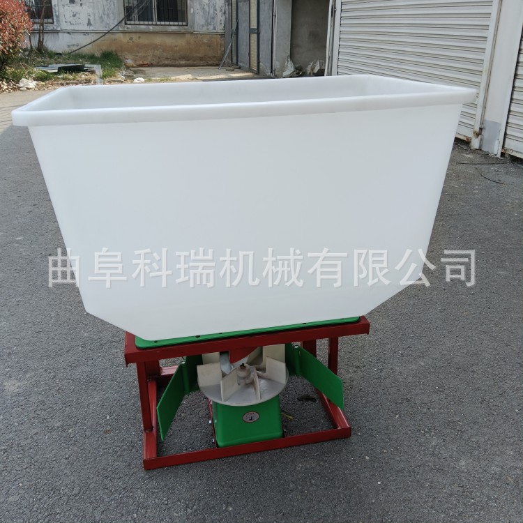 家用小型电动施肥机 120L农用撒颗粒化肥机 三轮车后挂撒肥机